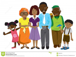 African American Family Clip Art | African American Family Royalty ...