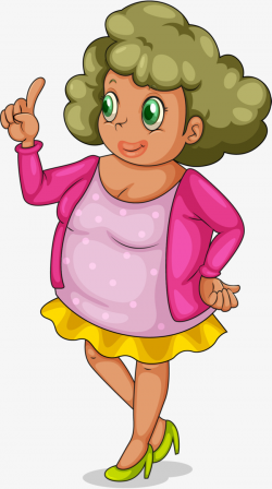 Vector Hand Painted Aunt, Vector, Hand Painted, Auntie PNG and ...