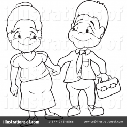 Couple Clipart #1045246 - Illustration by dero