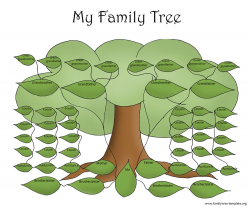Making a family tree template for kids can be lots of fun and ...