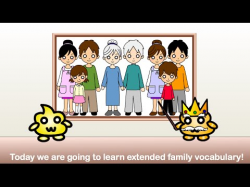 Japanese Family Vocabulary - Grandma, Grandpa, Aunt, Uncle, etc. in ...
