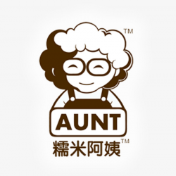 Aunt Rice Tea Logo, Aunt Rice, Aunt Rice Milk, Tea PNG Image and ...