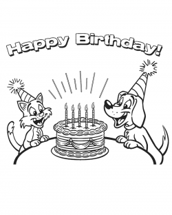 Latest Happy Birthday Uncle Coloring Pages Aun #15016 - Unknown ...