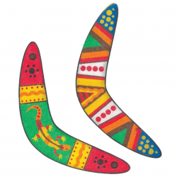 These Boomerang Sand Art Shapes come in packs of 20, great for ...