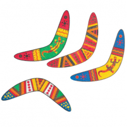 22 best Boomerang Craft Projects for Kids images on Pinterest ...