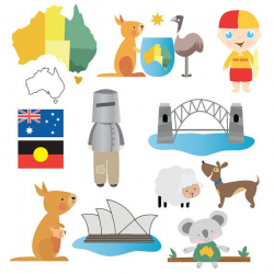Australian Clip Art Set Commercial and by CollectiveCreation ...