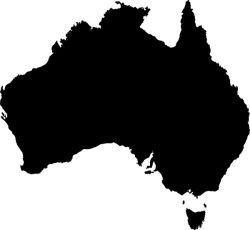 Australian Maps clip art Free vector in Open office drawing svg ...