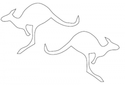 Easy Kangaroo Drawing at GetDrawings.com | Free for personal use ...