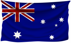 Australia Wrinkled Flag | Gallery Yopriceville - High-Quality ...