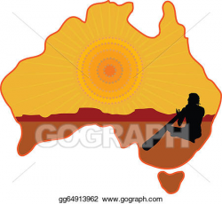 Vector Stock - Australia aboriginal. Clipart Illustration gg64913962 ...