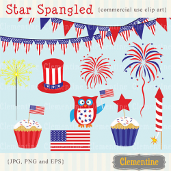 4th of July clip art, Independence Day clip art images, Royalty free ...