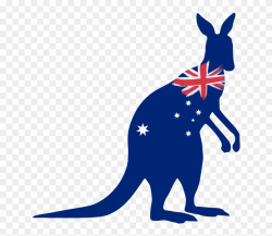 Kangaroo Clipart Australia - Png Download (#2543891 ...