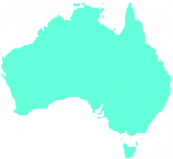Australia Map Aqua 2 Clip Art at Clker.com - vector clip art online ...
