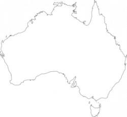 Australia Outline Clip Art at Clker.com - vector clip art online ...