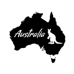 Australia National Map Graphics SVG Dxf EPS Png Cdr Ai Pdf