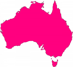 Pink Australia Clip Art at Clker.com - vector clip art online ...