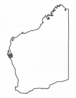 Western Australia pattern. Use the printable outline for crafts ...