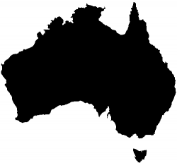 Outline Map Australia - ClipArt Best | Aussie | Pinterest | Outlines ...