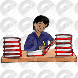 Author Picture for Classroom / Therapy Use - Great Author Clipart