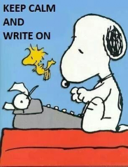Snoopy the Author. | SNOOPY! One of my favorite things | Pinterest ...