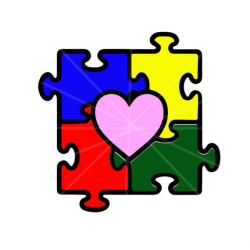 SVG - Autism SVG - Autism Heart Puzzle - Autism Awareness - Puzzle ...