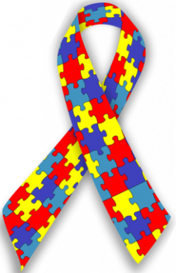 Clip Art Of A Childhood Cancer Awareness Ribbon | Autism spectrum ...