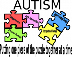 Autism Puzzle Logo Clip Art at Clker.com - vector clip art online ...