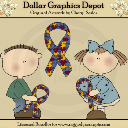 Autism Kids - Clip Art - $1.00 : Dollar Graphics Depot, Quality ...