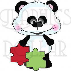 Autism Bestie Bears Clip Art - Exclusive Graphics -Graphics Dollar