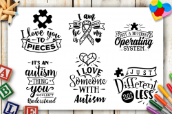 Autism Bundle - 40 Autism SVG files Bundle Autism SVG file Cutting File  Clipart in Svg, Eps, Dxf, Png for Cricut & Silhouette