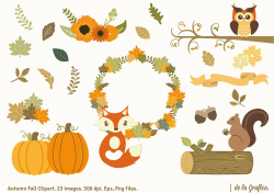 Autumn Fall Clipart ~ Illustrations ~ Creative Market