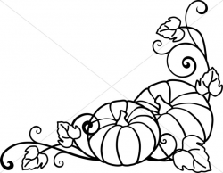 Autumn Clipart Black And White | Free download best Autumn ...