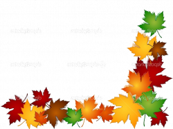 Fall Border X Free Autumn Clipart Backgrounds Harvest Clip ...