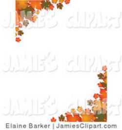 Royalty Free Stock Jamie's Designs of Fall Leaves