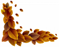 Fall Leaves Corner Decor PNG Clipart Image | Gallery Yopriceville ...