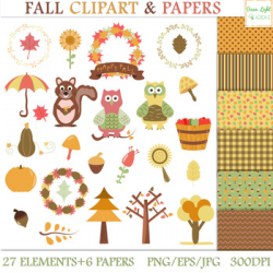 Fall Clipart / Autumn Clipart / Fall Clipart Graphics and ...