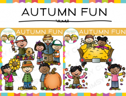 Autumn Fun Clip Art , Images & Illustrations | Whimsy Clips