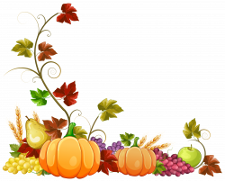 Autumn Pumpkin Decoration Clipart PNG Image | Gallery Yopriceville ...