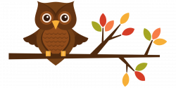 Autumn Owl Clipart