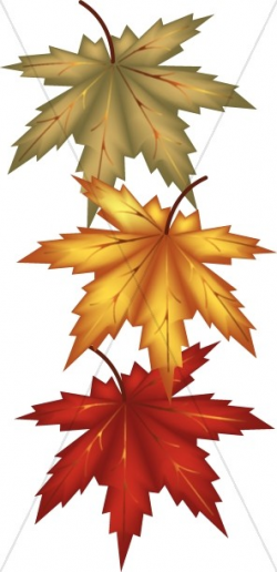 Autumn Leaves Religious Clipart | Harvest Day Clipart