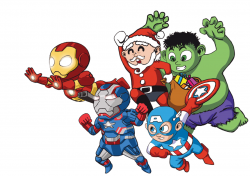 It's Christmas, Baby Avengers Assemble! by deemonHunter360 on DeviantArt