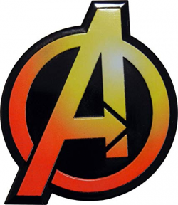 Amazon.com: The AVENGERS Marvel Comics Superhero LARGE Logo Emblem ...