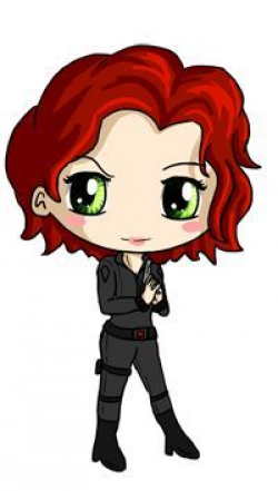 black widow chibi - Google Search | Heroes And Villains | Pinterest ...