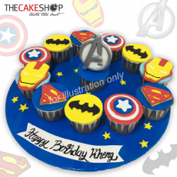 Avengers Cupcakes | Cake Delivery Singapore