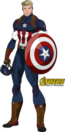 Captain America- Avengers (Age of Bourassa) by MAD-54 | Marvel ...