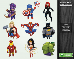 when i call — Superhero Clip Art - Baby Avengers clipart - Hand...