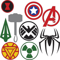 Marvel Superhero Logos SVG & DXF files