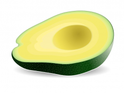 Avocado Clipart - Design Droide