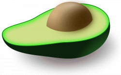 Clipart - avocado