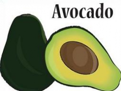 Free Avocado Clipart
